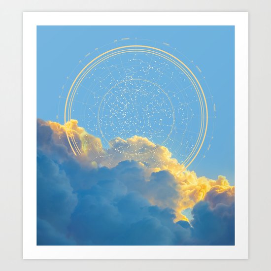 Create Your Own Constellation Art Print