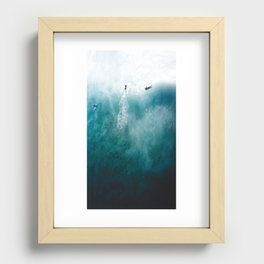 Omniscient Ocean Recessed Framed Print
