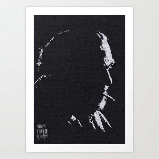 Charles Bukowski Art Print