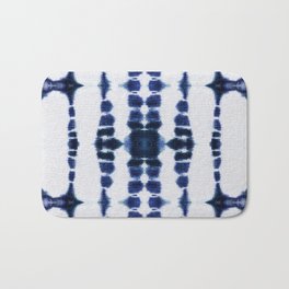 Boho Tie-Dye Knit Vertical Bath Mat