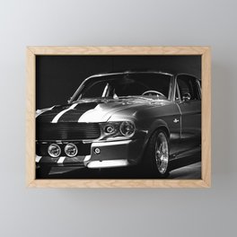 1967 Mustang Shelby GT 500 Framed Mini Art Print