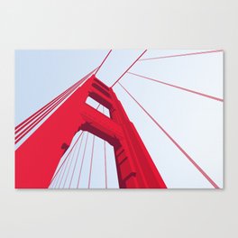 Passing the Golden Gate Canvas Print