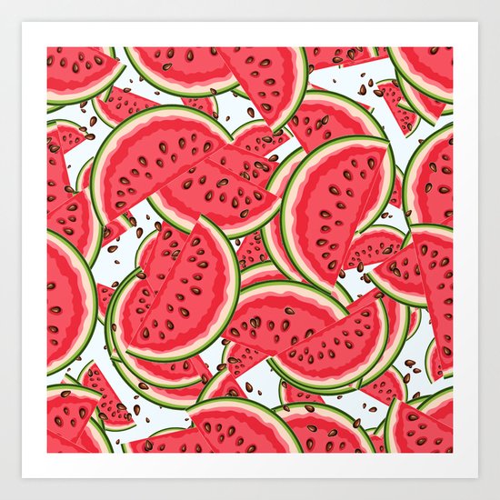watermelon Art Print