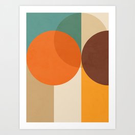 The colours of Fall - part 1 Art Print