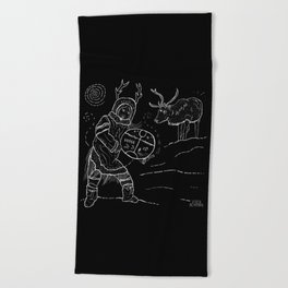 The Angakok Beach Towel