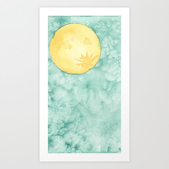 When The Moon Hits Your Eye Art Print