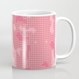 Rose Pink Geometric Pattern Coffee Mug