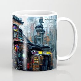 Victorian Steampunk City Mug