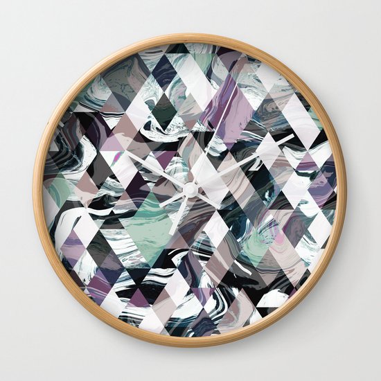 Diamond Rock Wall Clock