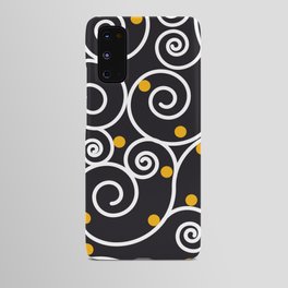 Curl line semless pattern Android Case