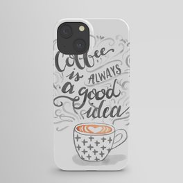 Coffee lover iPhone Case