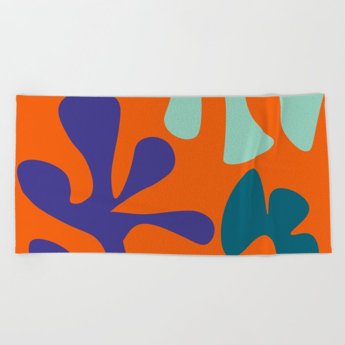 11 Abstract Shapes 211213 Minimal Art  Beach Towel