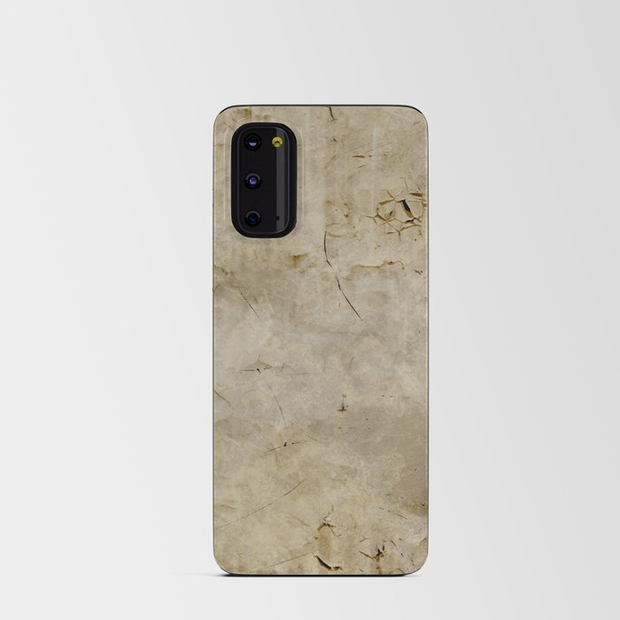 Grunge beige brown Android Card Case