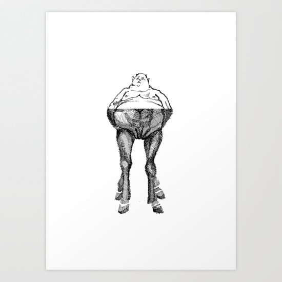 metamorphosis Illustration 5 Art Print