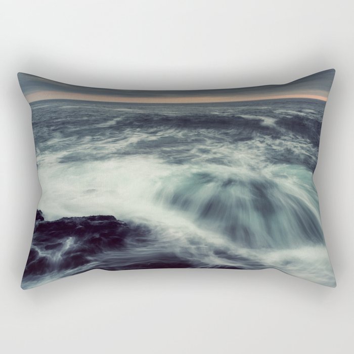 Dramatic Seas Rectangular Pillow