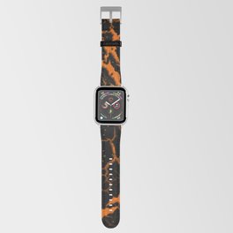 Cracked Space Lava - Yellow/Orange/White Apple Watch Band