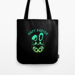 Happy Easter Cute Bunny Tote Bag