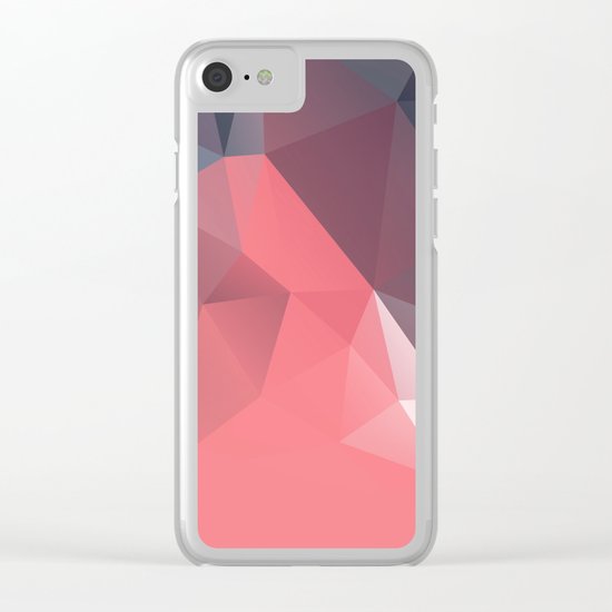 Geometric XXI Clear iPhone Case