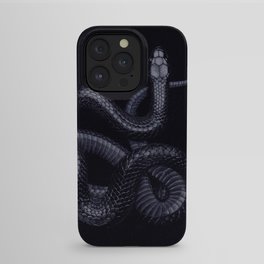 Snake in darkness iPhone Case