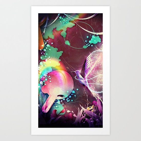 The rainforest Art Print