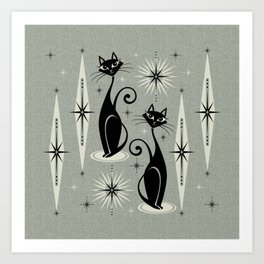 Atomic Starburst Art Prints For Any Decor Style Society6