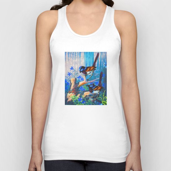 Birds Unisex Tank Top