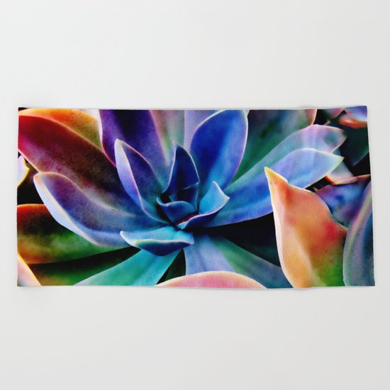 Spectacular Succulents 2 Beach Towel