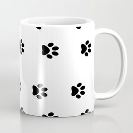 Cat Paws - Cat Lovers Unite! Black and White Cat Art Coffee Mug