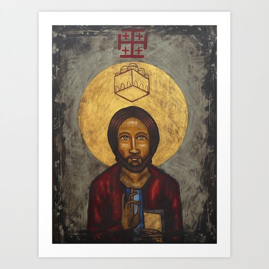 New Jerusalem Icon Art Print