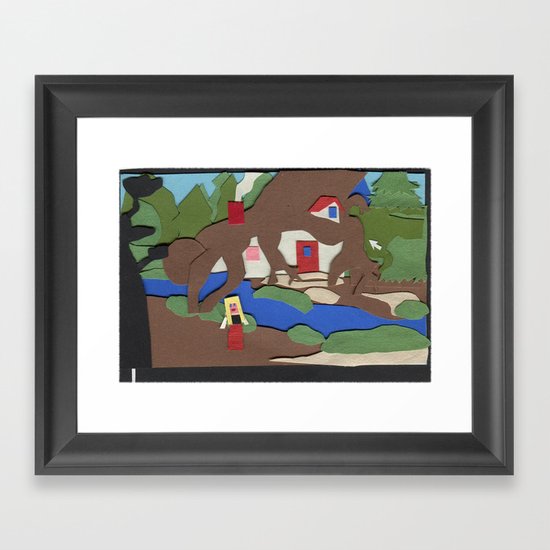 King's Quest IV: The Perils of Rosella Framed Art Print