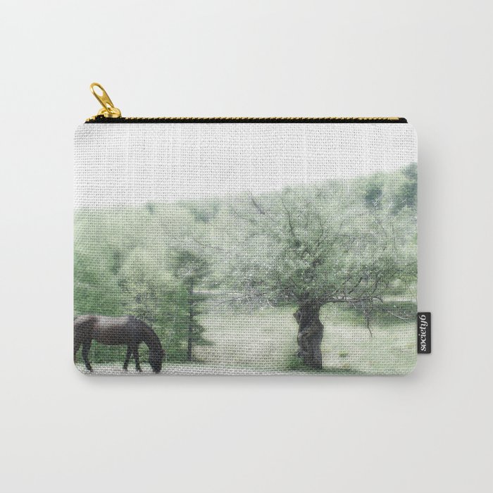 Horse and Tree Carry-All Pouch