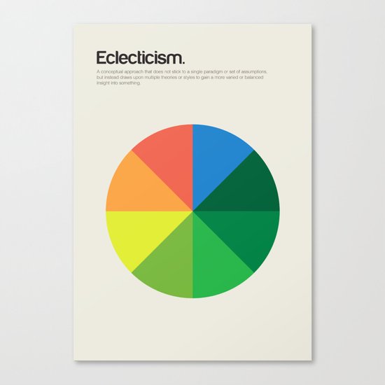 Eclecticism Canvas Print