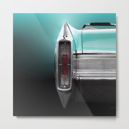 US American classic car 1965 Fleetwood Eldorado Convertible Metal Print | Eldorado, Convertible, Digital, Retrocars, Roadcruiser, Uscar, Vintagecar, American, 1965, Taillight 