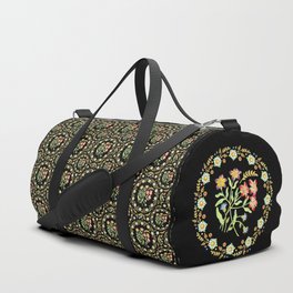 Victorian Flower Crown Duffle Bag