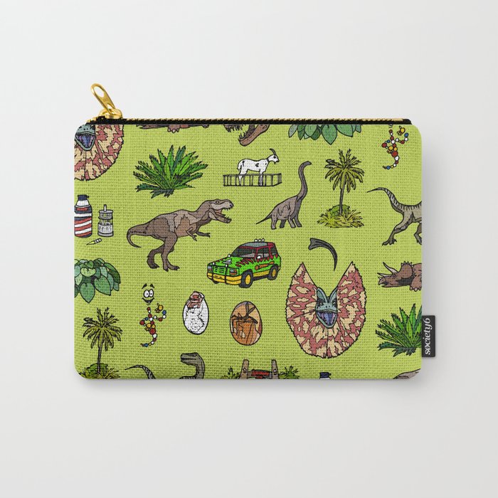 Jurassic pattern lighter Carry-All Pouch