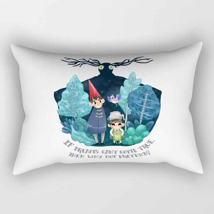 Into the Unknown Rectangular Pillow