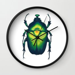 Chafer Beetle Wall Clock