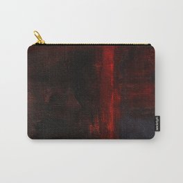 Mark Rothko Interpretation Red Blue Acrylics On Canvas Carry-All Pouch