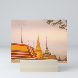 Grand Palace Bangkok - 3 towers Mini Art Print