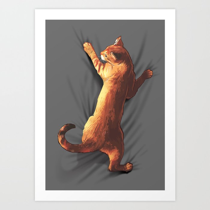 CAT Art Print