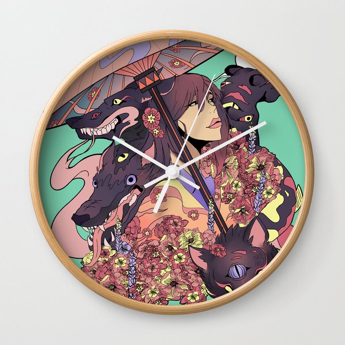 Yokai Wall Clock