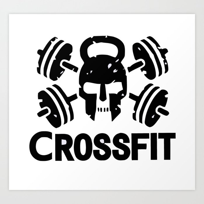 crossfit Art Print by Luca | Society6