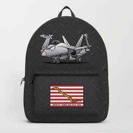 F/A-18 Hornet Naval Military Fighter Jet Aircraft Backpack | Navyjet, Drawing, American, Usa, Unitedstates, Fighter, Hornet, Militaryairplane, Military, Militaryjet 