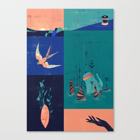 Sarashiva II Canvas Print