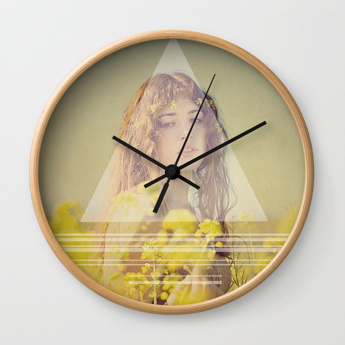 The Afternoon in June  Wall Clock