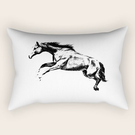 Horse Rectangular Pillow