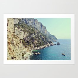 Calanques de Marseille, beauty in the french riviera - Fine Arts Travel Photography Art Print