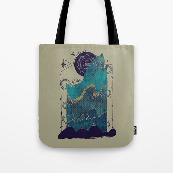 Northern Nightsky Tote Bag