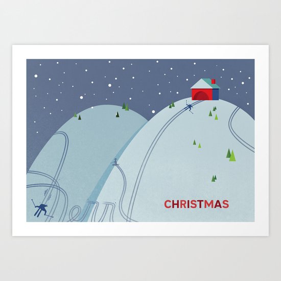 Holiday Hills Art Print
