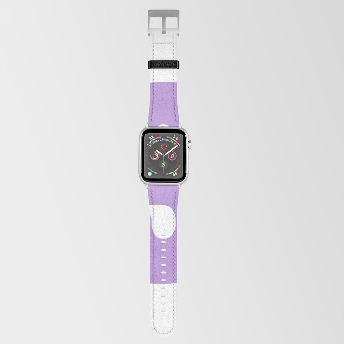 3 (Lavender & White Number) Apple Watch Band